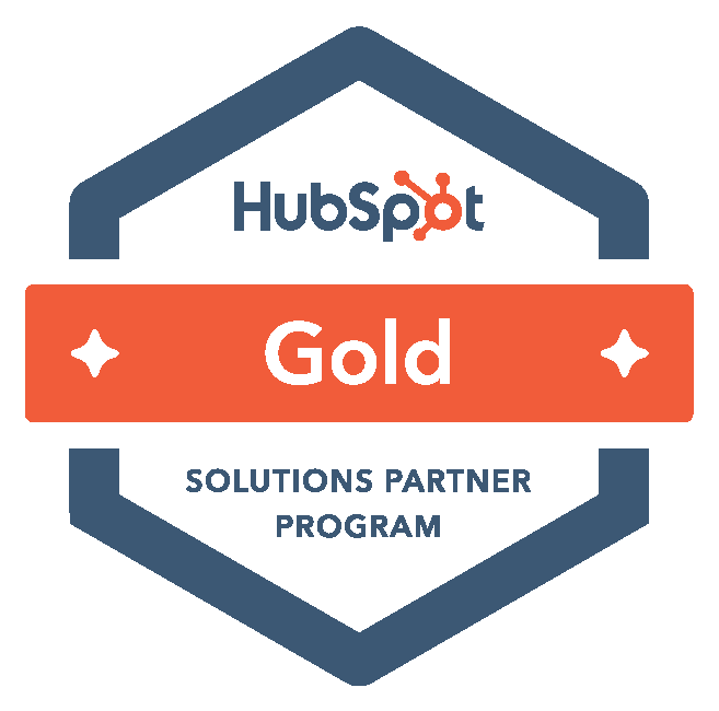 HubSpot Gold Solutions Partner badge